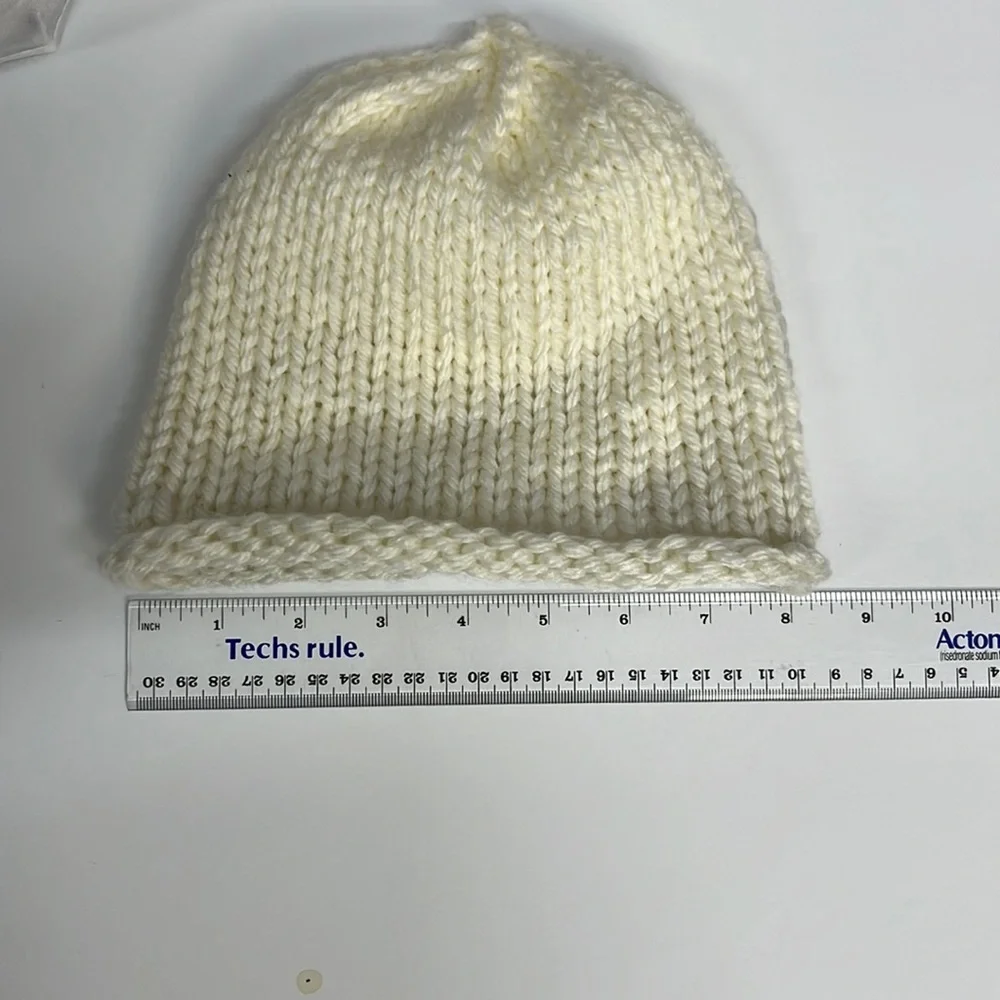 Lorraine hand knitted baby hat. 1606